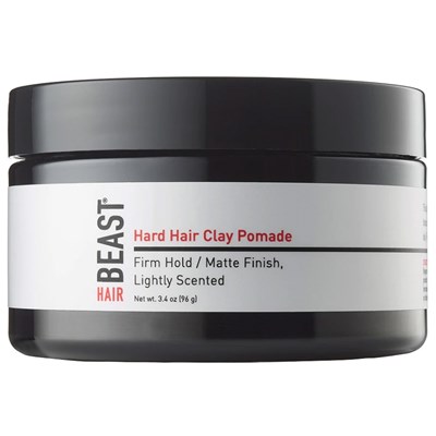 Beast Hard Hair Clay Pomade 3.4 Fl. Oz.