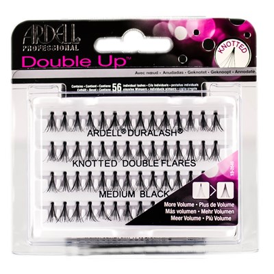 Ardell Double Up Individuals Knotted Medium Black