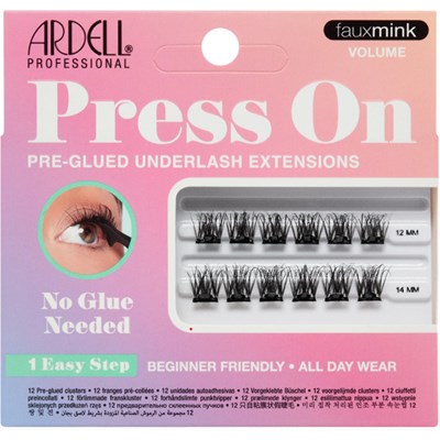 Ardell PreGlued Underlash Extensions Fauxmink Volume 12 pc.