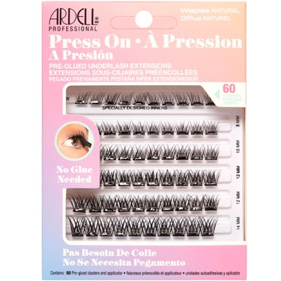 Ardell PreGlued Underlash Extensions Multipack Wispies Natural 60 pc.