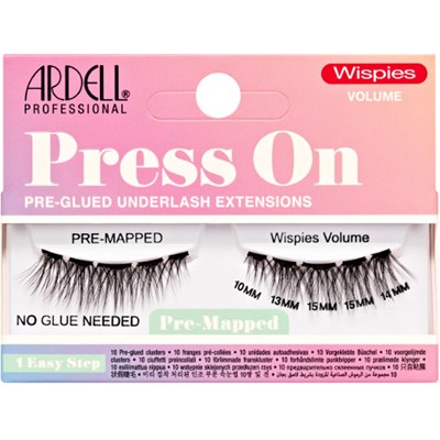 Ardell PreMapped Pre Glued Underlash Extensions Wispies Volume