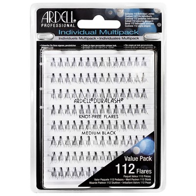 Ardell Knot-Free Individuals Medium Black 112 ct.