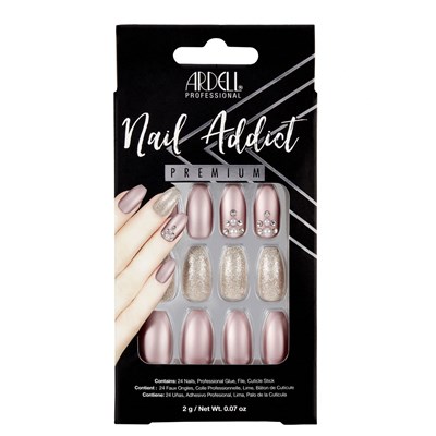 Ardell Solid Nail Styles - Barely There Nude 1 Set