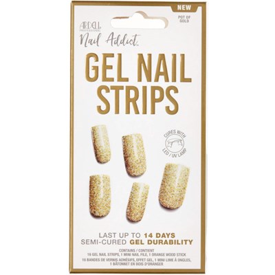 Ardell Gel Nail Strips - Pot Of Gold