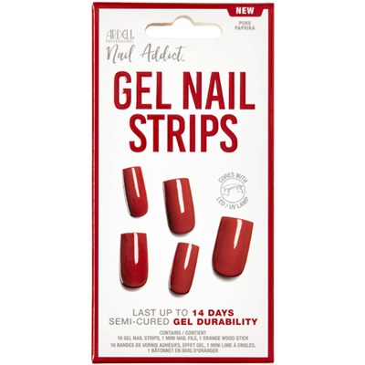 Ardell Gel Nail Strips - Pure Paprika