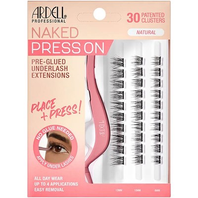 Ardell 30 Pre-glued Press On Underlash Extensions - Natural