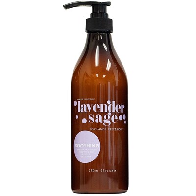 AvryBeauty Lavender & Sage Hand & Body Cream 25.3 Fl. Oz.