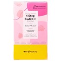 AvryBeauty 4 Step Pedi Kit - Rose Water 4 pc.