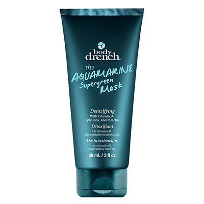 Body Drench The Aquamarine Supergreen Skin Detoxifying Peel Off Mask 3 Fl. Oz.