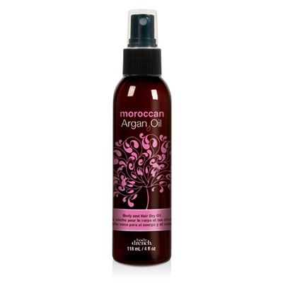 Body Drench Moroccan Argan Oil Body and Hair Dry Oil 4 Fl. Oz.
