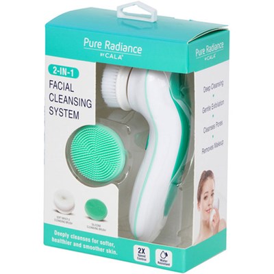 Cala Products 2-In-1 Facial Cleansing System - Mint