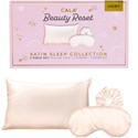 Cala Products Beauty Reset Satin Sleep Set - Ivory 3 pc.