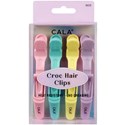 Cala Products Croc Hair Clip - Pastel Tone 4 pc.