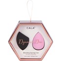 Cala Products Dynamic Duo Blending Sponge Set - Black/Pink