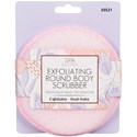 Cala Products Exfoliating Round Body Scrubber - Pink