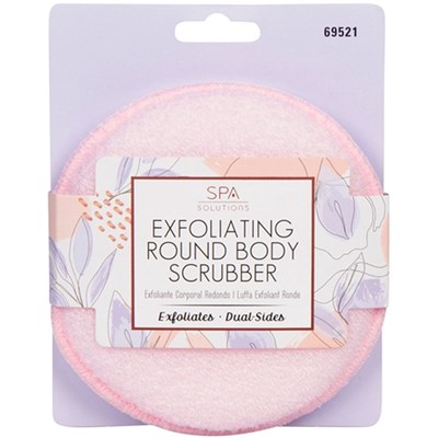Cala Products Exfoliating Round Body Scrubber - Pink