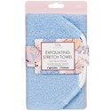Cala Products Exfoliating Stretch Towel - Baby Blue