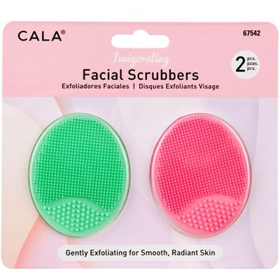 Cala Products Facial Scrubbers 2 pc.