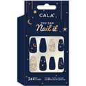 Cala Products Glam Couture - Medium Coffin Nail Kit 24 pc.