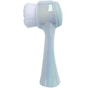 Cala Products Iridescent Duo Facial Cleansing Brush -Blue