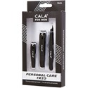 Cala Products Men's Personal Care Trio - Matte Black