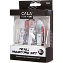 Cala Products Men's Total Manicure Set with Case 8 pc.