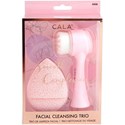 Cala Products Smooth Complexion Facial Cleansing Trio - Baby Pink