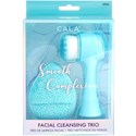 Cala Products Smooth Complexion Facial Cleansing Trio - Light Blue