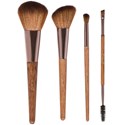 Cala Products Dark Natural Bamboo Face & Eye Complexion Set 4 pc.