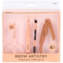 Cala Products Rose Gold Brow Artistry Shaping & Defining Set 4 pc.