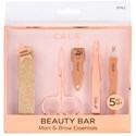 Cala Products Rose Gold Beauty Bar Mani & Brow Essentials 5 pc.