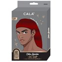 Cala Products Cotton Spandex Loc Cap - Red