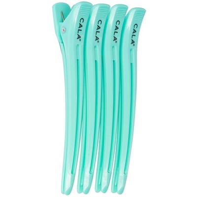 Cala Products Duck Hair Clips - Teal 4 pc.