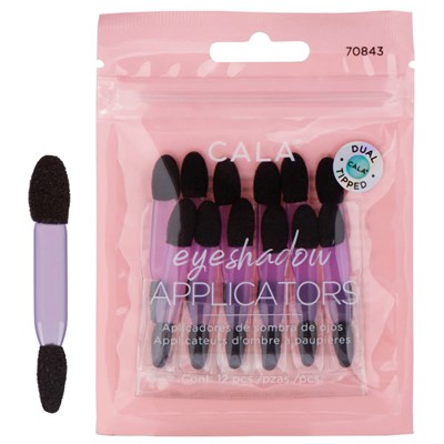 Cala Products Eyeshadow Applicators Double-Tip 12 pc.