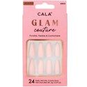 Cala Products Glam Couture - Med Coffin Nail Kit-Pink Matte 24 pc.