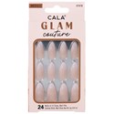Cala Products Glam Med White Grad/Peach Nail Kit 24 pc.