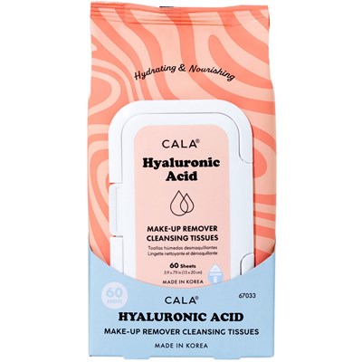 Cala Products Hyaluronic Acid Cleansing Tissues 60 pc.