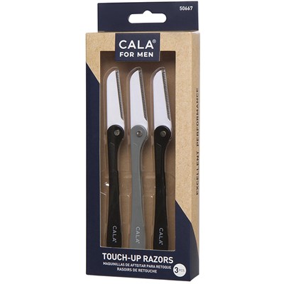 Cala Products Touch-Up Razors 3 pc.