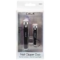 Cala Products Nail Clipper Duo - Black 2 pc.
