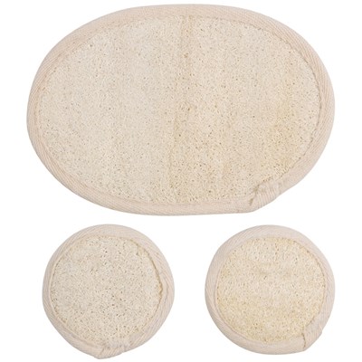 Cala Products Face & Body Loofah Pads 3 pc.