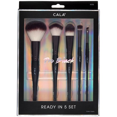 Cala Products Pro Black Ready In 5 Set 5 pc.