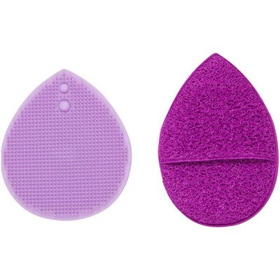 Cala Products Smooth'n Sheen Facial Exfoliating Duo - Purple