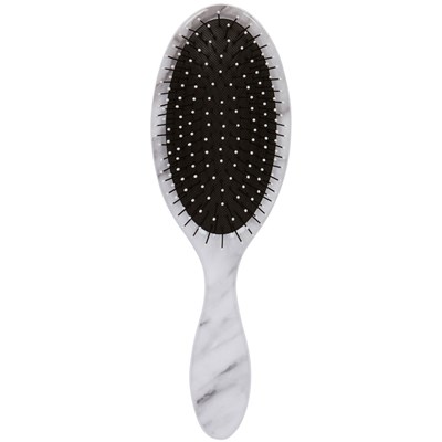 Cala Products Wet-N-Dry Detangling Hair Brush - Black/White Marble