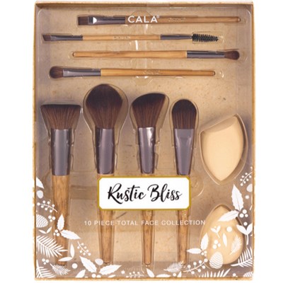 Cala Products Rustic Bliss - Dark Bamboo Set 10 pc.