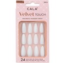 Cala Products Velvet Med Almond Pearl Cateye Nail Kit 24 pc.