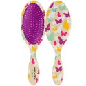 Cala Products Wet-N-Dry Detangling Hair Brush - Butterfly Squad