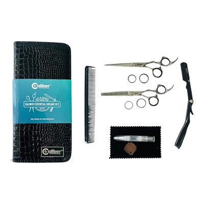 Caliber Pro Essential Shears Set - Barber Edition