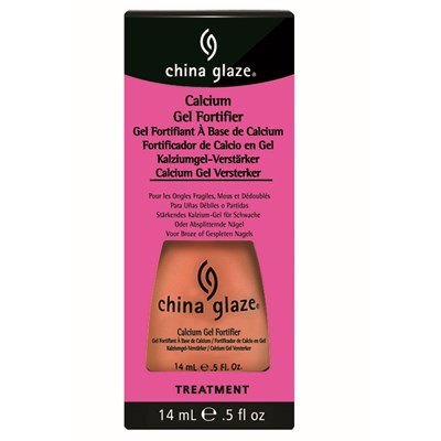 China Glaze Calcium Gel Fortifier With Box 0.05 Fl. Oz.