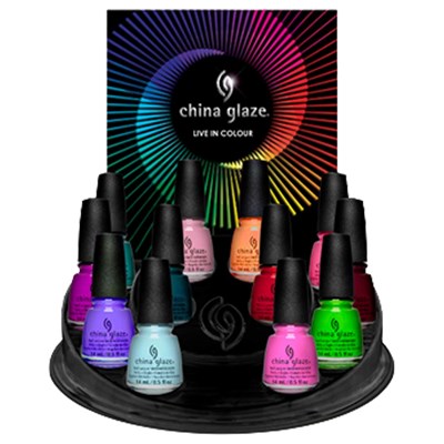 China Glaze Live In Colour Soring Collection 2025 12 pc.