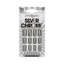 China Glaze Silver Chrome Nail Tips